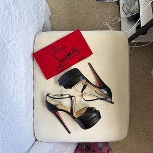 Christian Louboutin Black Stiletto Heels